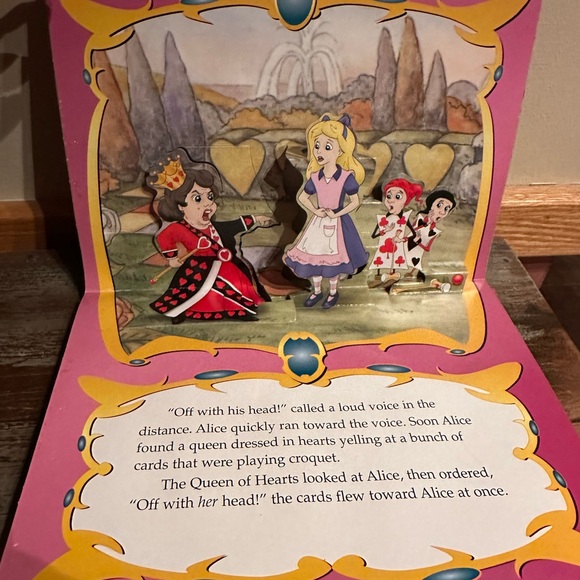 Alice in Wonderland Pop-up book vintage 2002 Creative Publishing great condition - Picture 4 of 6